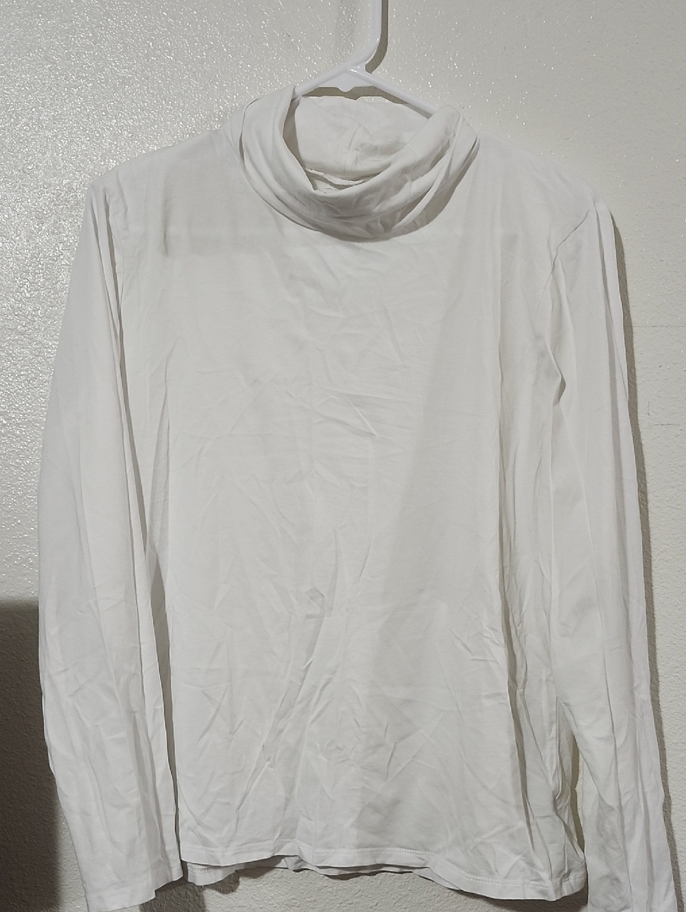 Talbots Cream Crewneck Tee